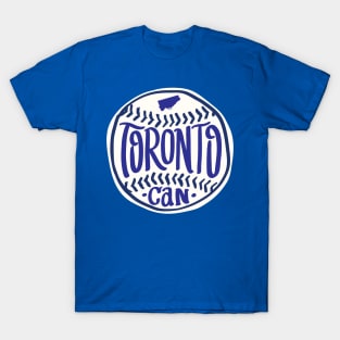 Toronto Canada Hand Drawn Script Design T-Shirt